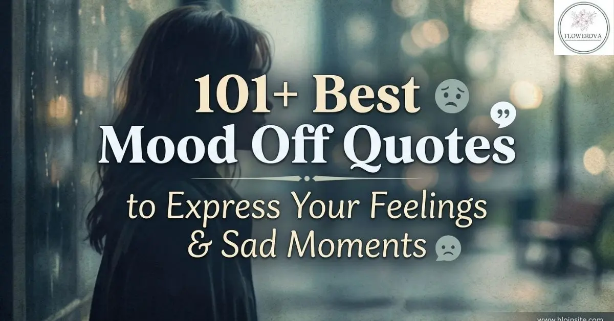 101+ Best Mood Off Quotes to Express Your Feelings & Sad Moments