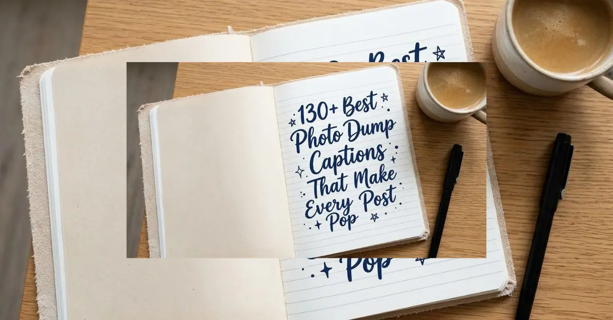 130+ Best Photo Dump Captions That Make Every Post Pop