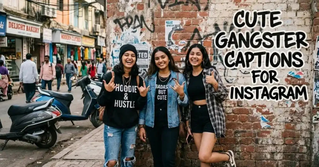 Cute Gangster Captions for Instagram