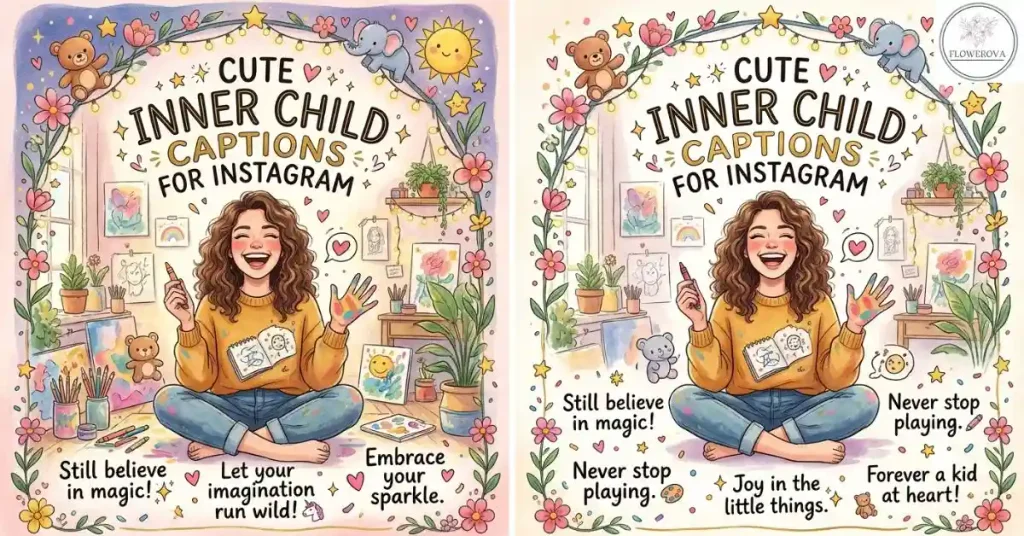 Cute Inner Child Captions for Instagram