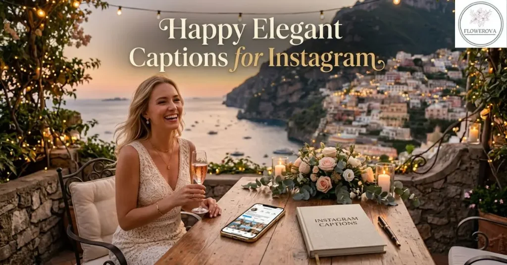Happy Elegant Captions for Instagram