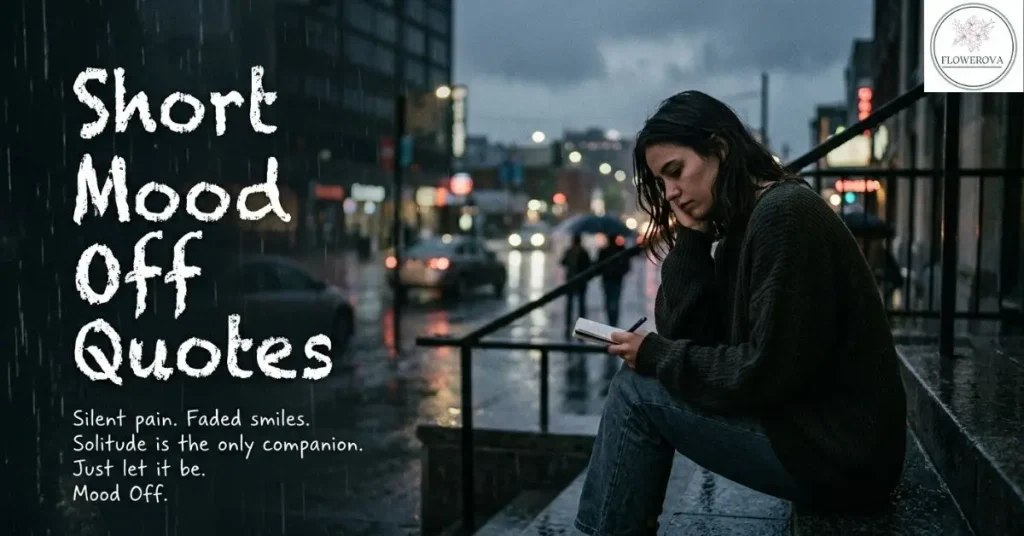 Short Mood Off Quotes