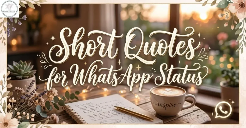 Short Quotes for WhatsApp Status