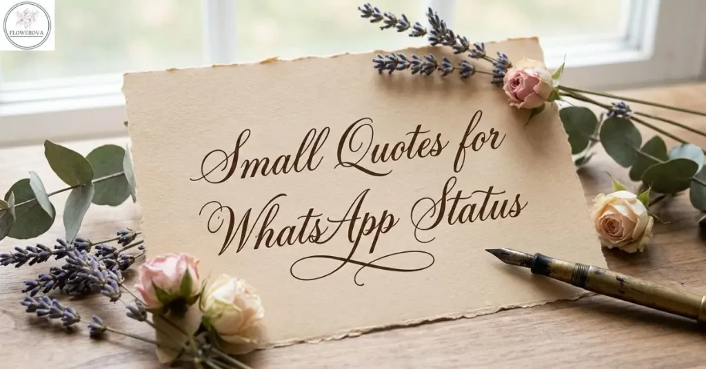 Small Quotes for WhatsApp Status