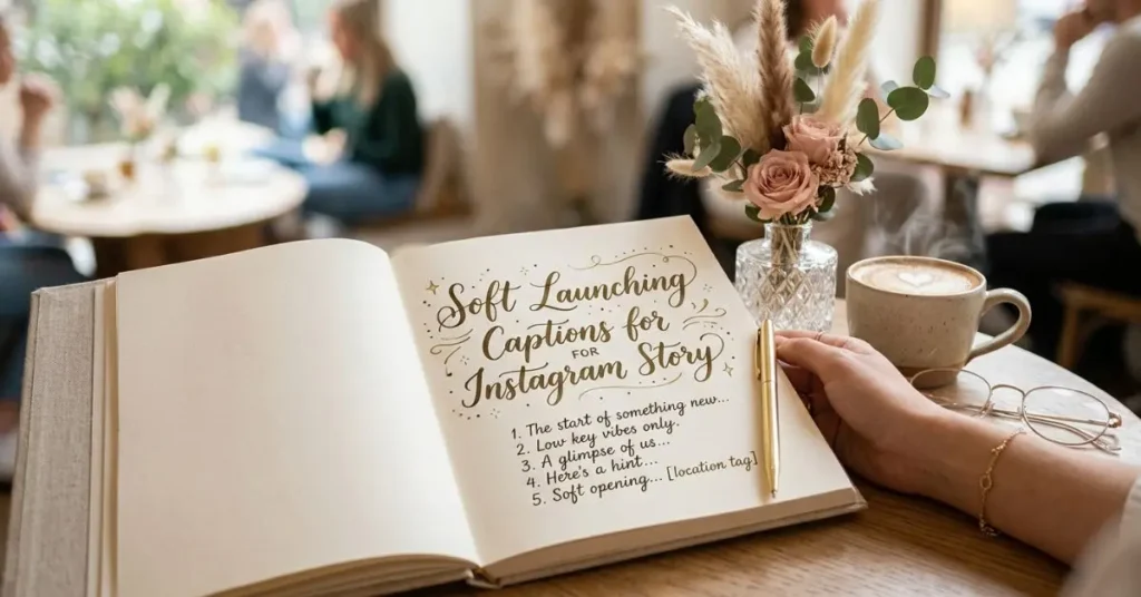 Soft Launching Captions for Instagram Story