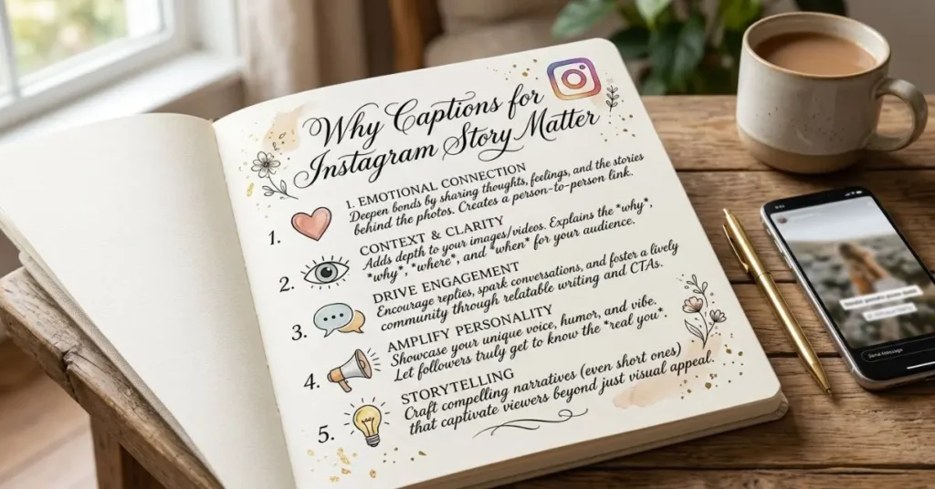Why Captions for Instagram Story Matter