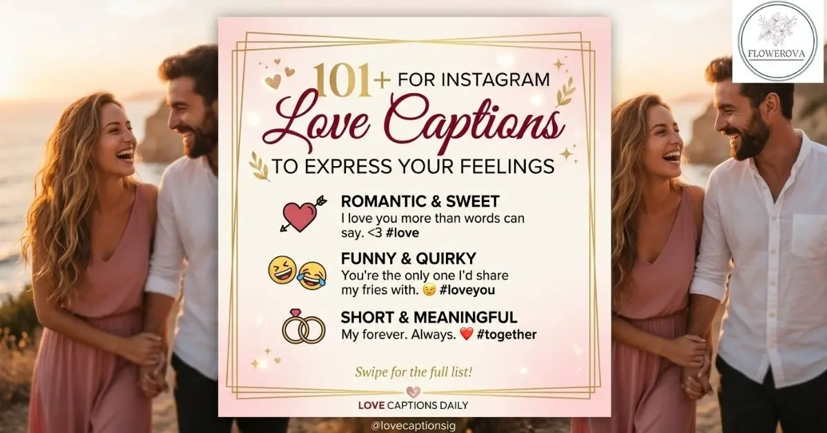 101+ Love Captions for Instagram to Express Your Feelings