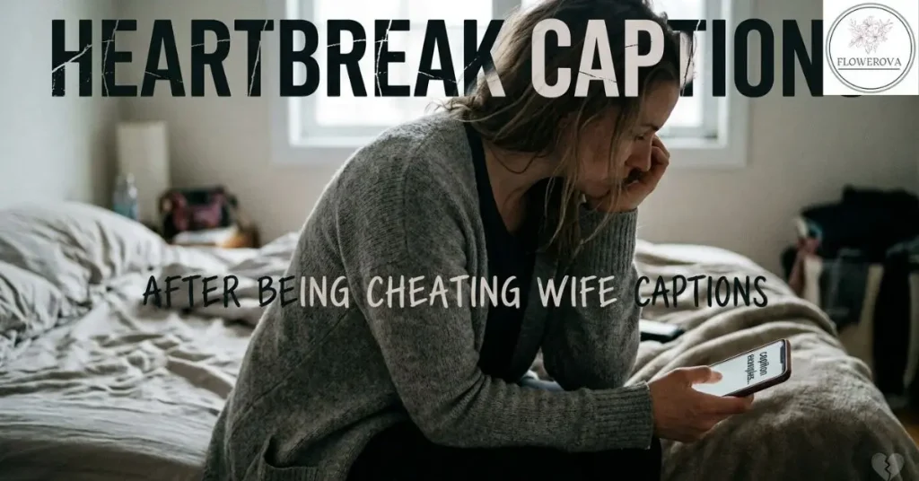 Heartbreak Captions After Being Cheating Wife Captions