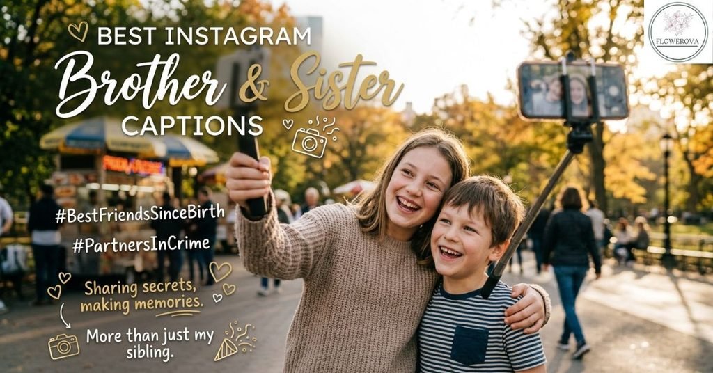 best-instagram-brother-sister-captions Best Instagram Brother Sister Captions