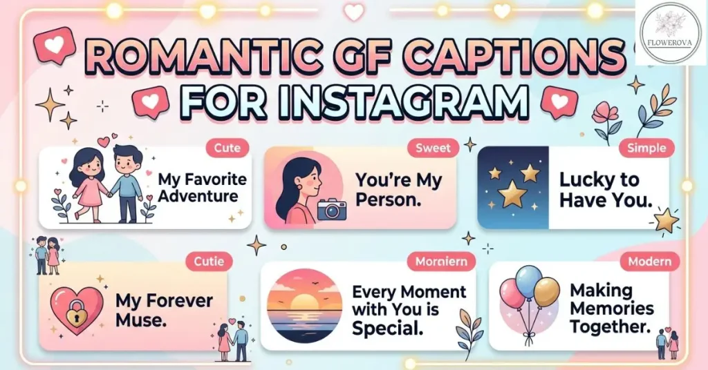 Romantic GF Captions for Instagram