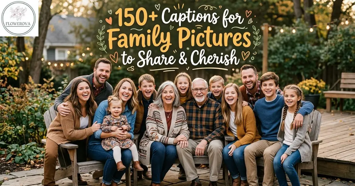 150+ Captions for Family Pictures to Share & Cherish